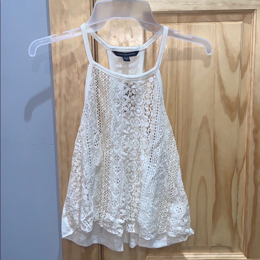 White American Eagle tank top